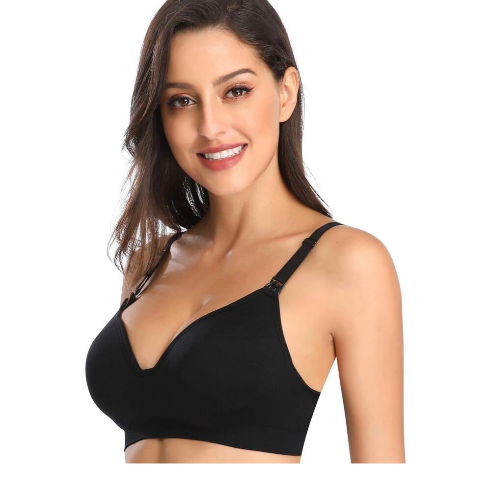 3 Pack Womens Seamless Nursing Bra Size XL NEW # H430